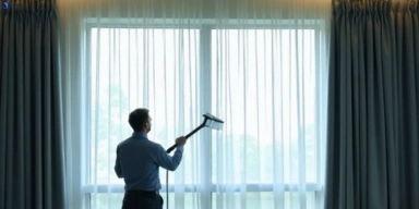 Commercial curtain steam cleaning service westmeadows-vic hotels offices